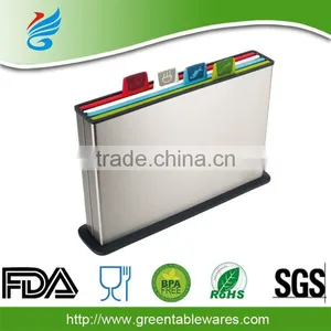 China Supplier Rectangular Shape Food Grade Kitchen Plastic Cutting Board thumbnail-5