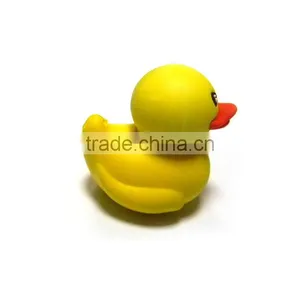 PVC Creative Usb Sticker Cartoon Cute Little Yellow Duck Usb Stick thumbnail-2