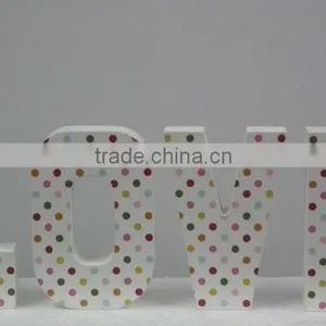 Lovely Christmas Decoration DIY Wooden Letters Wooden Words Gifts for Home Decoration thumbnail-6