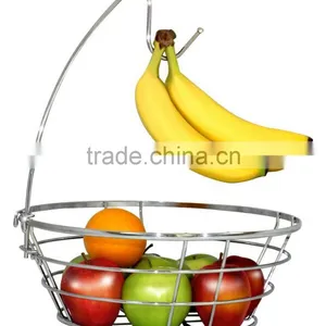 High Quality Metal Wedding Fruit Basket for Decoration thumbnail-1