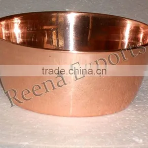 Solid Copper Bowl thumbnail-1