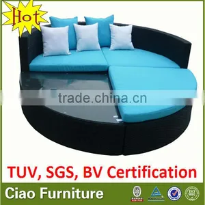 Garden Rattan America Style Sofa, Sunshine Enjoying Outdoor Sofa thumbnail-1
