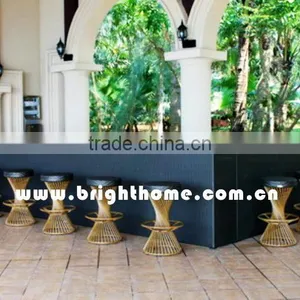 Big Bar Table and Bar Chair BP-915 Outdoor PE Wicker Products thumbnail-1