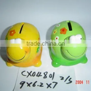 Ceramic Hop Selling Coin Saving Bank Toys, Animal Desgin Coin Bank With Sound thumbnail-1