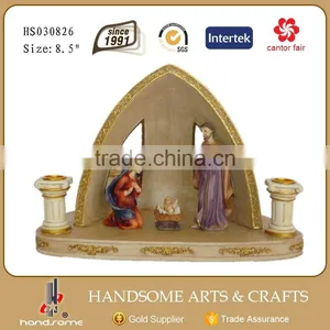 7.5 Inch Resin Home Decor Religious Items Hand Holy Family Statues thumbnail-6