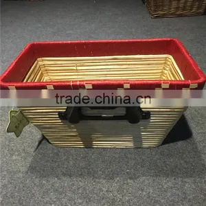 Wholesale Lowrider Bicycle Parts Quick Release Bicycle Bracket/willow Wicker Bike Baskets thumbnail-4