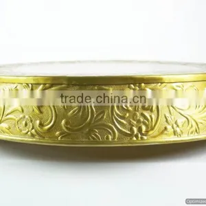 Gold Plated Unique Fancy Cake Stand thumbnail-1