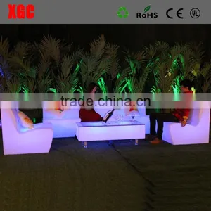 CE Certification Rechargable Led Modern Furniture/illuminated Led Sofa thumbnail-1