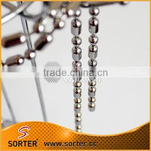 Necklaces Jewelry Type and Unisex Gender Stainless Steel Ball Chain Necklaces thumbnail-1