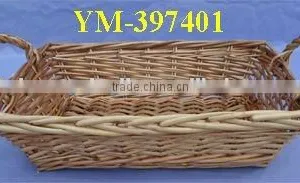 Rectangular Rattan Wicker Bread Basket thumbnail-1