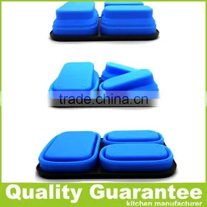 Microwave Bento Box Silicone Lunch Box thumbnail-4