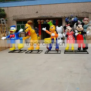 Fiberglass Cartoon Mickey Mouse Figure thumbnail-4