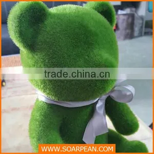 Weddings Decoration Children Toy Mini Soft Green Bear Toy thumbnail-2