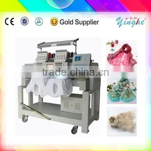 Hot!!!High Quality Mixed Computerized Embroidery Machine Price (Flat+Sequin+Taping+simple Chenille+Cording) thumbnail-1