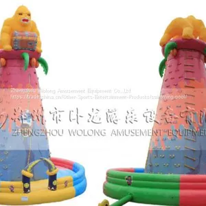 PVC Outdoor Inflatable Rock Climbing Wall Inflatable Climbing Games Cheap on Sale on Sale thumbnail-1