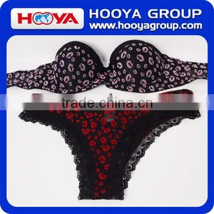 Fancy Sexy Girl Hot Designer Bra Panty Set thumbnail-1