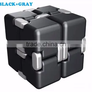Newest Anti-Stress Magic Fidget Toy Infinity Cube Fidget Desk Toys Infinity Cube Metal thumbnail-4