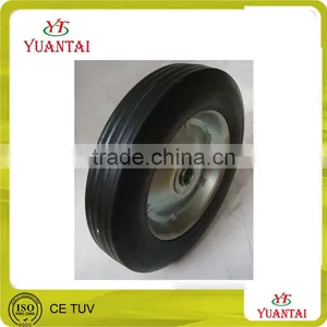 High Quality Solid Rubber Wheel Barrow 4.10/3.50-4 Solid Wheel thumbnail-1