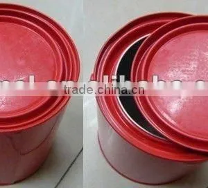 Round Tin Bucket , Mini Paint Bucket thumbnail-1