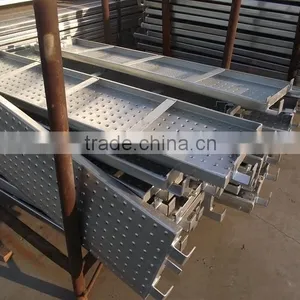 Scaffolding System Plank Steel Walking Board for Ringlock System thumbnail-1