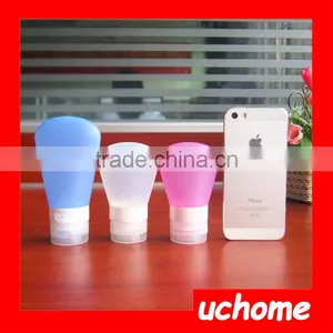UCHOME Squeeze Silicone Travel Shampoo Bottle BPA Free Silicone Travel Bottle/ Eco Friendly Wholesale Cosmetic Containers thumbnail-4