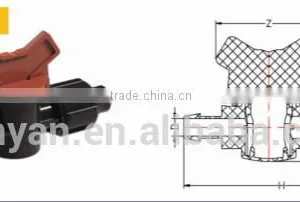 TY High Quality PP Compression Fittings IRRIGATION VALVE Eco-friendly Cheap Price Full Size Factory Price List Discount thumbnail-1