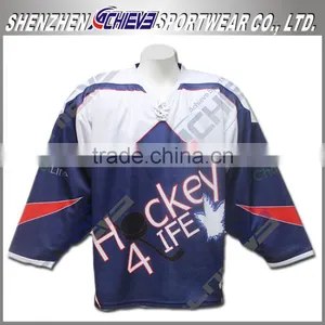 Custom Team Design Usa Hockey Jersey Shirts thumbnail-6