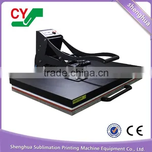 Manual High Quality Multicolor Sublimation t Shirt Big Size Heat Press Machine thumbnail-1