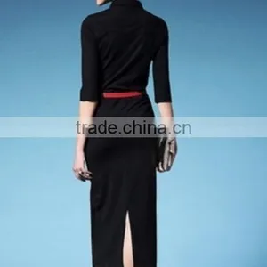 OEM Ladies' 100% Cotton Maternity Knitted Blouse thumbnail-2