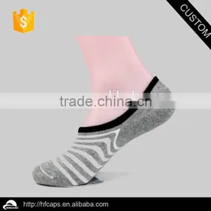 2015 COTTON Wholesale Men Fashion Simple Candy Wide Stripes Invisible Boat Socks thumbnail-2