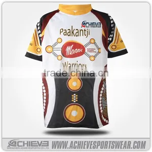 Custom Mesh Fabric 100% Polyester Rugby Clothes, Sri Lanka Rugby Shirts thumbnail-5
