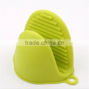 Wholesale 8.5*11cm Silicone Oven Mitts Heat Proof Microwave Food Grade Silicone Oven Mitt Oven Glove thumbnail-1