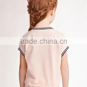 2016 Latest Cute Girl's O-neck t Shirt New Design Teenages t Shirt thumbnail-6