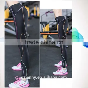 Soft Fitness Workout Legging Stretch Tight Hot Yoga Pants for Girls thumbnail-1