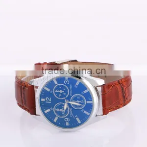 Wrist Watch PU Branded Watches Men Radium Popular Men Top 10 Wrist Brands Saat Watch Men thumbnail-2