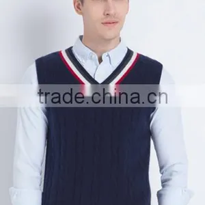 Hot Sale China Wholesale Vest Men Golf Sweater 2017 With Best Price thumbnail-4
