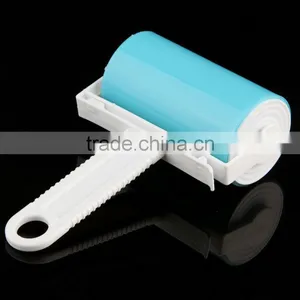 Super Sticky! Washable Dust Lint Roller Fluff Pet Hair Dust Remover Lint Sticking Dusting Roller With Cover Hot Sale thumbnail-5