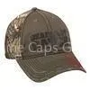Light Brushed Striped Minor League Cotton Baseball Caps , Custom Embroidered Logo thumbnail-1