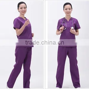 Women's Scrub Uniforms /Hospital Scrubs/Nursing Uniforms With 100% Cotton thumbnail-1
