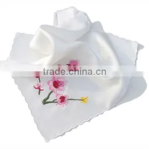 Combed Cotton Embroidered Handkerchief thumbnail-1