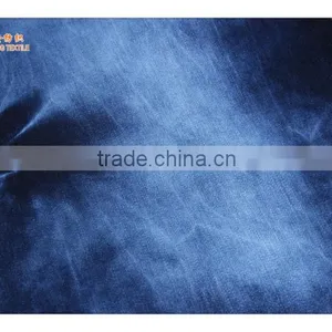 Wholesale 100% Rope Dye Cotton Jersey Knitted Denim Fabric thumbnail-2