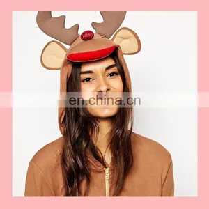 Chritmas Gift Winter Funny Animal Onesie, Adult Casual Onesie thumbnail-5