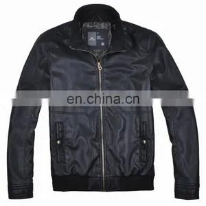 Mens Top Grade Fashion Soft Handsome Lastest Design Leather Jacket thumbnail-1