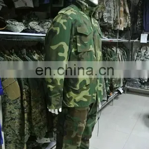 Camouflage Military Uniform Combat Tactical Army Jacket 100% Cotton Ripstop thumbnail-2