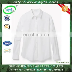 Women Dress Shirt Office Blouse Ladies Shirt With OEM Service thumbnail-1