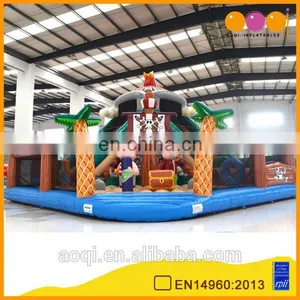 AOQI Treasure Hunt Fun City Commercial Use Outdoor Inflatable Fun City Made From Professional Manufacturer thumbnail-1