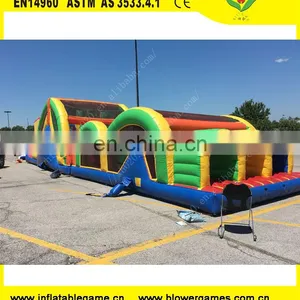 Giant Outdoor Inflatable Obstacle Course Adults Equipment thumbnail-1