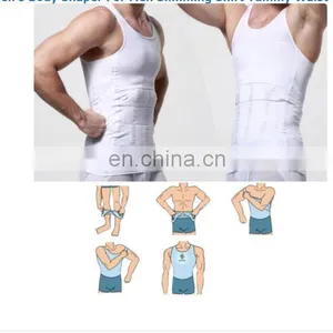 2016 Men's Slimming Singlet Walmart Slimming Corsets Undershirt Shapewear Vest thumbnail-4