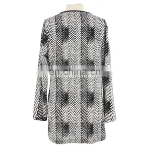 Aztec Print Woolen Plus Size Women Tunic Short Dress thumbnail-2