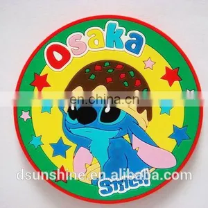 Soft PVC Fashion Cup Mat / Pvc Coaster thumbnail-1